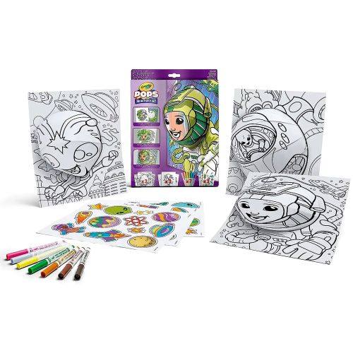 CRAYOLA - POPS 3D ACTIVITY SET, SPACE