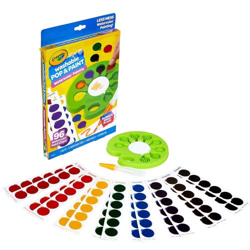 CRAYOLA - POP & PAINT WATERCOLOR PALETTE