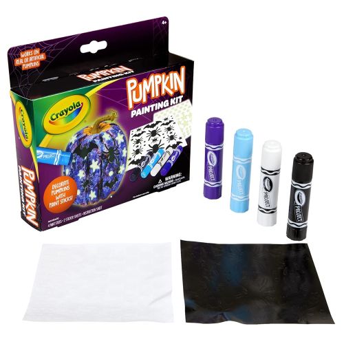 CRAYOLA - GALAXY PAINT STICK PUMPKIN DECORATING KIT