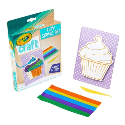 CRAYOLA - MODELING CLAY STRING ART CUPCAKE