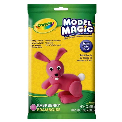 CRAYOLA - MODEL MAGIC 4OZ SINGLE PACK, RASPBERRY