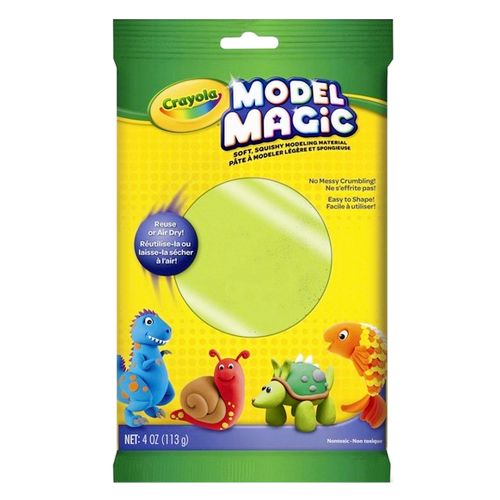 CRAYOLA - MODEL MAGIC 4OZ SINGLE PACK, NEON GREEN