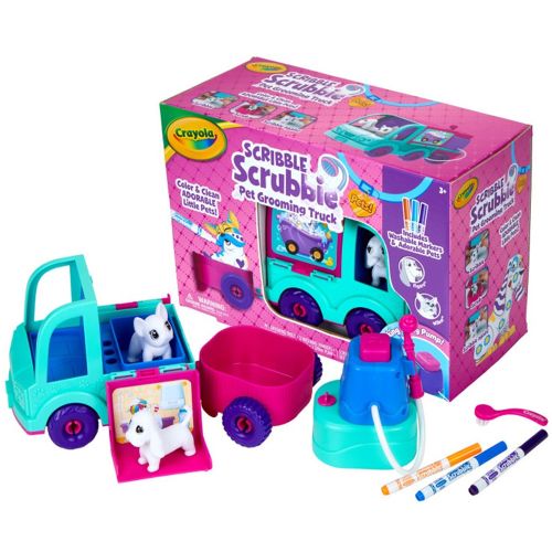 CRAYOLA - SCRIBBLE SCRUBBIE PETS GROOMING TRUCK