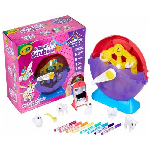 CRAYOLA - SCRIBBLE SCRUBBIE PETS CARNIVAL PLAYSET