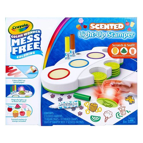 CRAYOLA - COLOR WONDER SCENTED LIGHT UP STAMPER