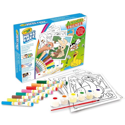 CRAYOLA - COLOR WONDER MESS FREE FARM FRIENDS COLOURING SET