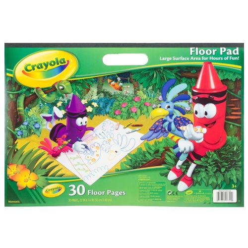 CRAYOLA - GIANT FLOOR PAD, 30 PAGES