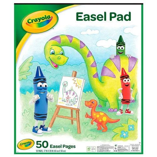 CRAYOLA - EASEL PAD, 50 PAGES