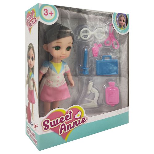 Sweet Annie 6 Doll With Lab Set