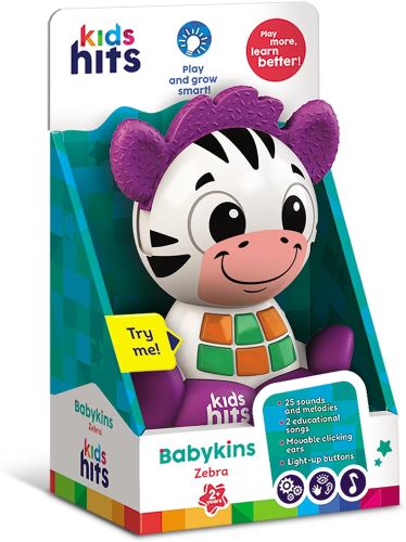 KIDS HITS BABYKINS ZEBRA