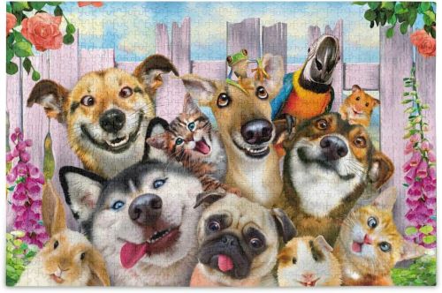 Pet Selfie Puzzle 500Pc