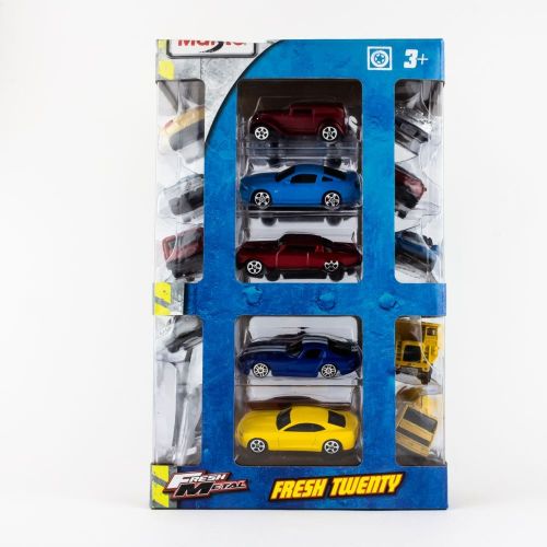 Fm Maisto 20 Pc Vehicle Pack