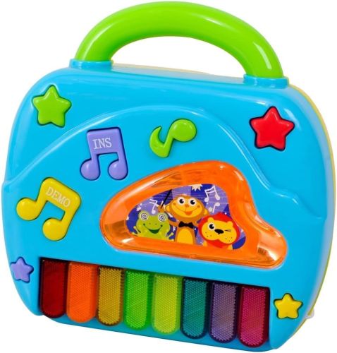 Play Go 2 In 1 Telephone Piano Battery Operated