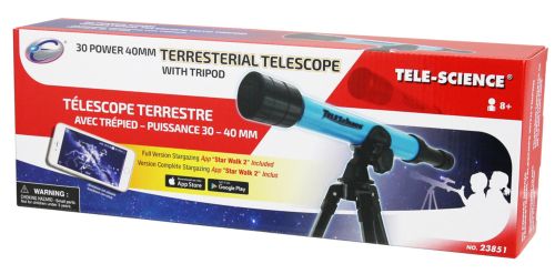 ES 30 POWER 40MM TERRESTRIAL TELESCOPE