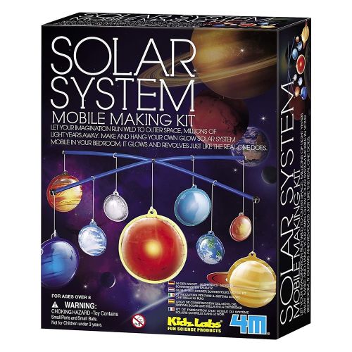 4M - KIDZLAB SOLAR SYSTEM MOBILE MAKING KIT