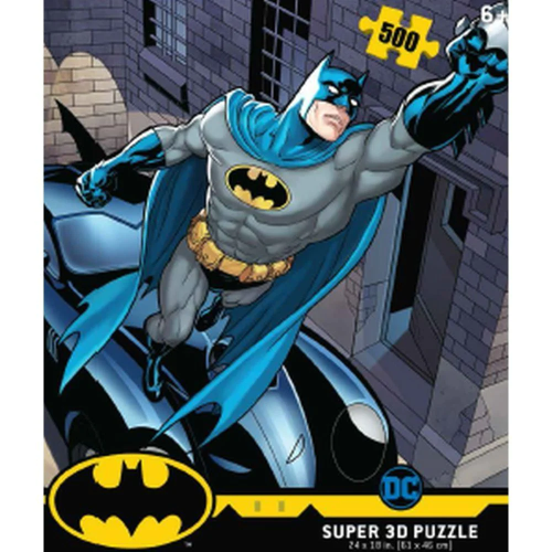Prime 3D Dc Comics - Batmobile Puzzle 500Pc