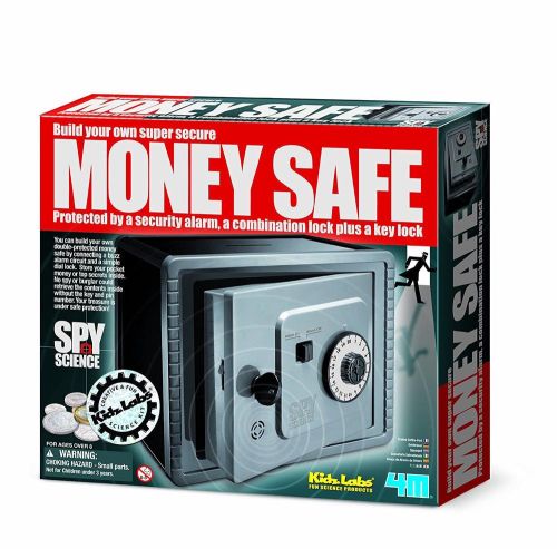 4M KIDZ LABS BUILD YOUR OWN SUPER SECURE MONEY BOX