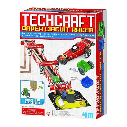 4M - TECHCRAFT PAPER CIRCUIT RACER