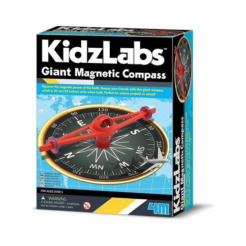 4M - KIDZLABS GIANT MAGNETIC COMPASS