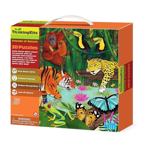 4M - THINKINGKITS - FRIENDS OF NATURE - 3D PUZZLE