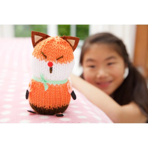 4M French Knitting Fox Doll