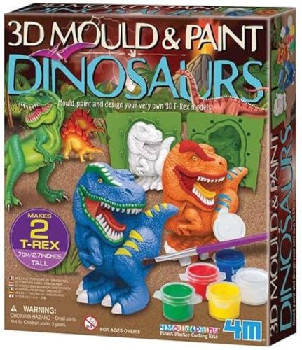 3D MOULD & PAINT DINOSAUR