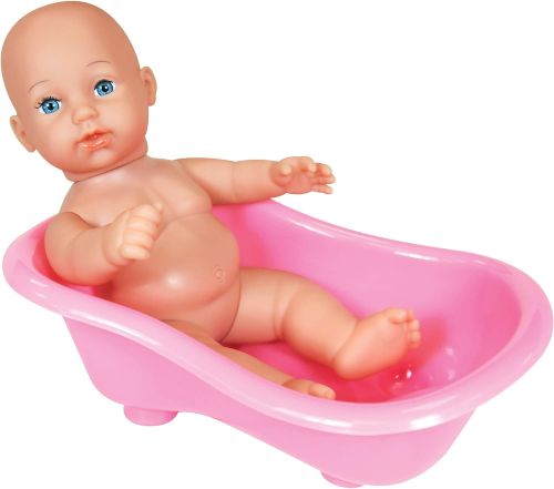 11Inches Bath Baby With Bath Tub Potty Bag Bottle Plate Spo