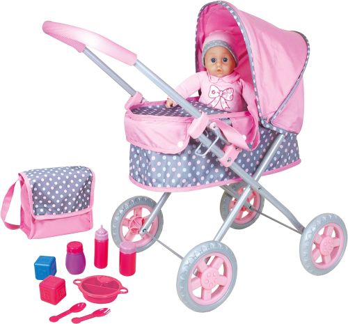 Lissi Promo Set - Pram With 36Cm With Playset