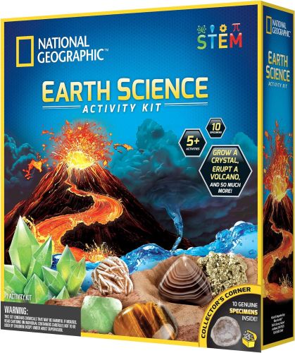 NATIONAL GEOGRAPHIC MEGA SCIENCE: EARTH SCIENCE KIT