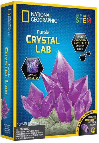 NATIONAL GEOGRAPHIC PURPLE CRYSTAL LAB