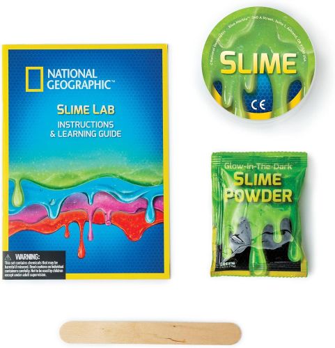 NATIONAL GEOGRAPHIC GLOW-IN-THE-DARK SLIME LAB