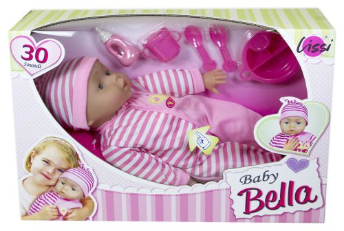 Lissi Doll 18 Inchtalking Baby With Feeding Accessoires