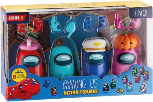 Among Us Action 11-Cm 4-Pack Figures (S2)