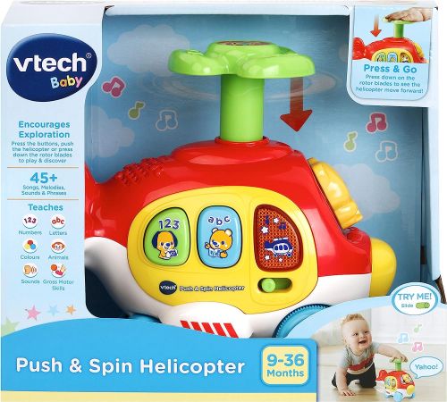 V-Tech Push And Spin Helicopter