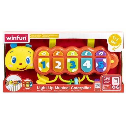 WINFUN - LIGHT UP MUSICAL CATERPILLAR