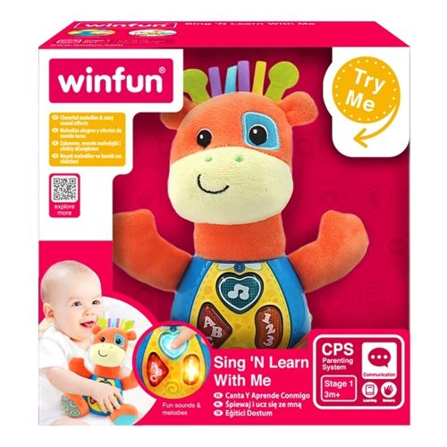 WINFUN - SING 'N LEARN WITH ME - PATCH THE GIRAFFE