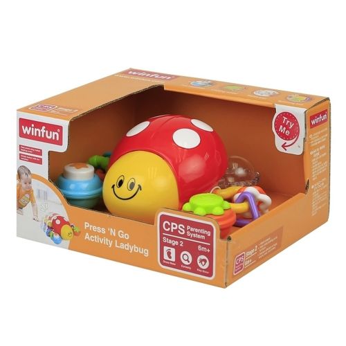 WINFUN - PRESS 'N GO ACTIVITY LADYBUG