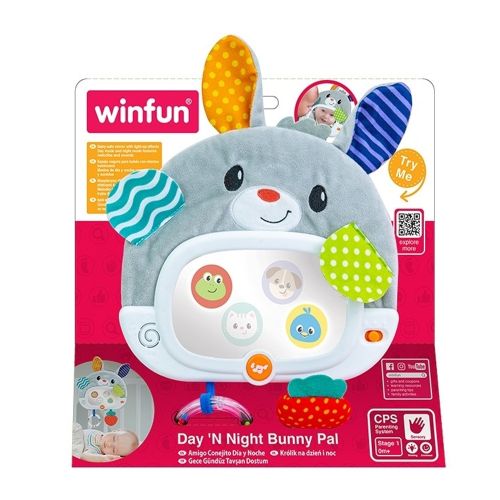 WINFUN - DAY N NIGHT BUNNY PAL