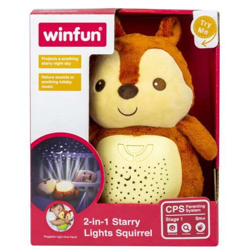 WINFUN - 2-IN-1 STARRY LIGHTS SQUIRREL