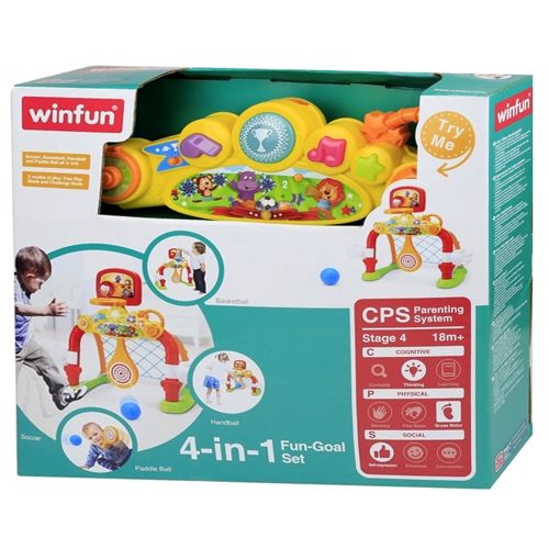 WINFUN - 4-IN-1 FUN-GOAL SET