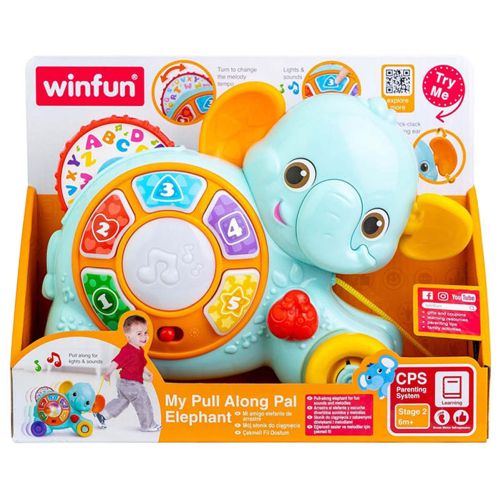 WINFUN - MY PULL ALONG PAL ELEPHANT