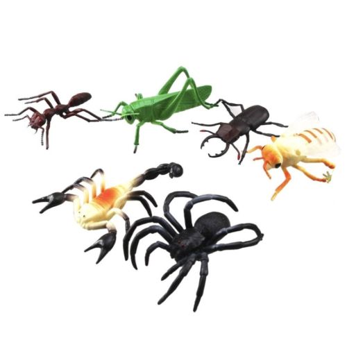 WENNO - INSECTS AND REPTILE, 6 PIECES