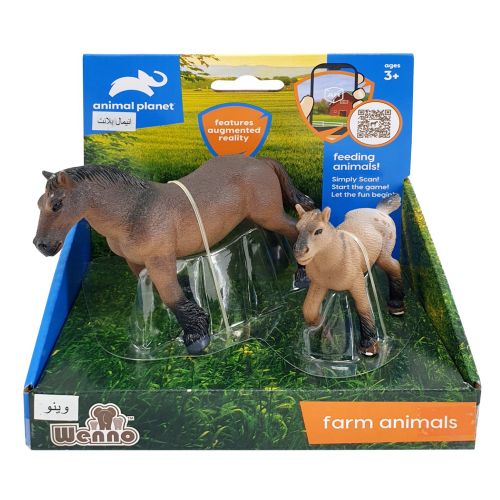 ANIMAL PLANET - FARM ANIMAL HORSE, 2 PIECES