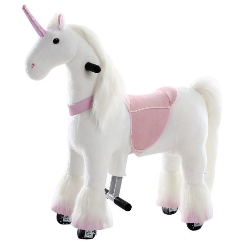 TOBYS PONYCYCLE - RIDEAMAL RIDE ON UNICORN, PINK