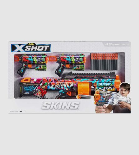 X-Shot Skins Mix Combo Pack Last Stand And 2Pk Flux