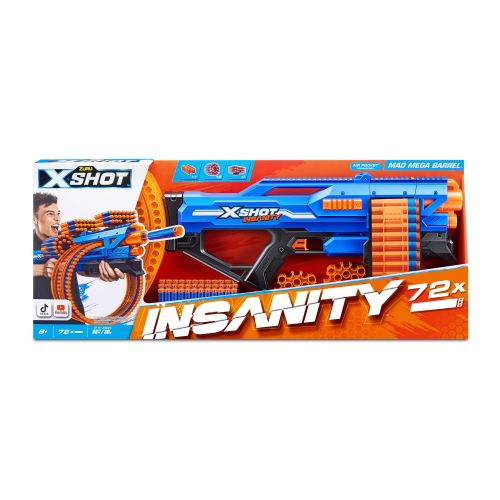 X-SHOT - INSANITY MAD MEGA BARREL