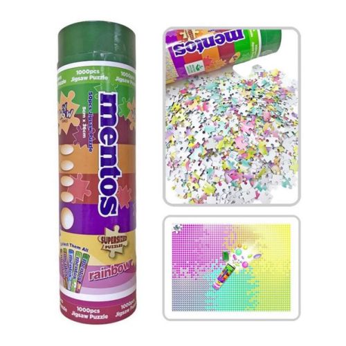 1000 PCS PUZZLES SUPERSIZED PUZZLES MENTOS RAINBOW