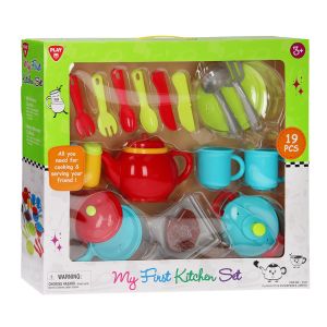 PLAY GO MY FIRST KITCHEN SET - 19 PCS