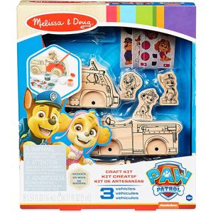 MELISSA & DOUG - PAW PATROL WOODEN VEHICLES CRAFT KIT