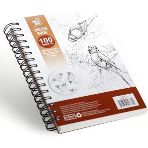 100 SHEETS SKETCH BOOK (5.5 X 8.5 IN)